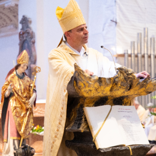 Identität als Kind Gottes – Predigt von Bischof Oster zum Hochfest des Heiligen Valentin 2025