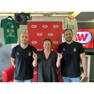 Albin Lagergren und Daniel Pettersson