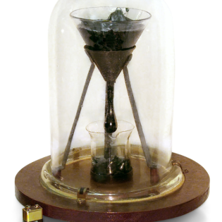 28. November 2000: Das Pechtropfenexperiment "läuft"