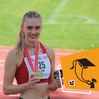 Campus Conversation #84 mit Alina Frei: Zwischen Sprintbahn und Studium