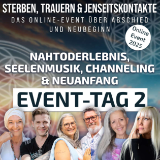 #368 Nahtoderlebnis, Seelenmusik, Channeling & Neuanfang – Online Event Tag 2 - Einblick