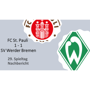 St. Pauli - Werder Bremen | 29. Spieltag - Nachbericht