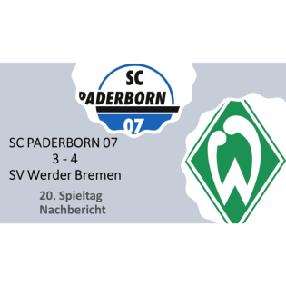 SC Paderborn 07 vs. SV Werder Bremen - Nachbericht