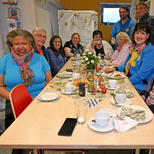 Redenszeit bei der Bahnhofsmission in Ingolstadt