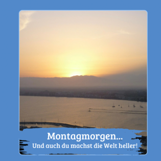 Auf den 'Cringe-Mountain' - Am Montagmorgen