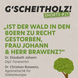 G'SCHEITHOLZ! Shorts #21 - Ist der Wald in den 80ern zu Recht gestorben, Frau Johann und Herr Brawenz?