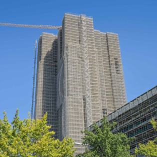 Neue Notunterkunft für Obdachlose im Steglitzer Kreisel