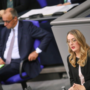 Dröge (Grüne): Werden Merz bei Rente nicht aus der Patsche helfen