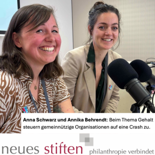 Annika und Anna warnen vor dem Gehalts Crash in der Gemeinnützigkeit