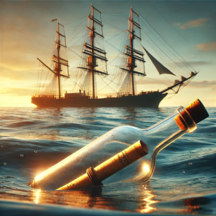 Mit der Flaschenpost um die Welt: Die Kartierung der Meere