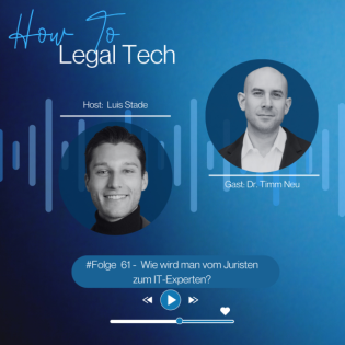 #61 - Wie wird man vom Juristen zum IT-Experten?