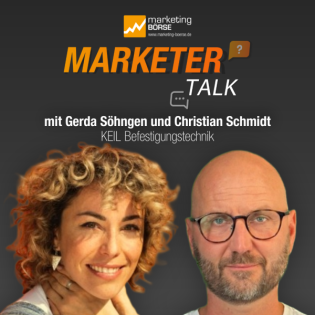Marketer Talk mit Gerda Söhngen und Christian Schmidt