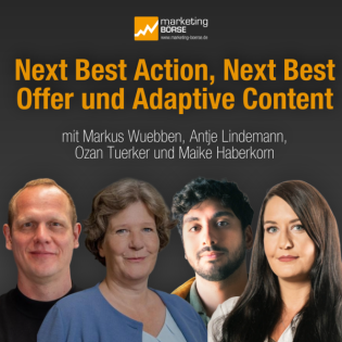 KI-Einsatz: Next Best Action, Next Best Offer und Adaptive Content