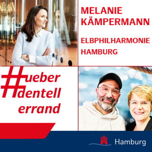 #ueberdentellerrand - Der Podcast. #75 mit Melanie Kämpermann, Elbphilharmonie Hamburg