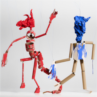 Georg Baselitz: Grosse Kunst an feinen Fäden