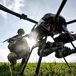 Wettrüsten im Ukraine-Krieg: Mit Drohnen gegen Drohnen