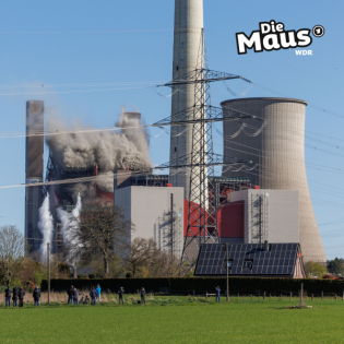 Ganz schön laut: Kraftwerk in Ibbenbüren gesprengt