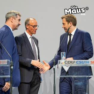 CDU/CSU und SPD wollen zusammen regieren