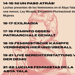 FemInfo gegen patriarchale Gewalt, 2025.11.25