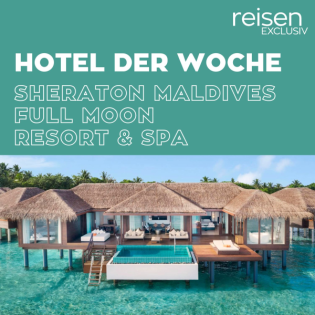 Malediven: Sheraton Maldives Full Moon Resort & Spa