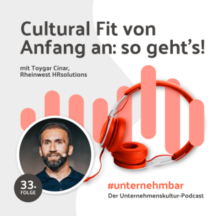 Cultural Fit von Anfang an: so geht's! mit Toygar Cinar, Rheinwest HRsolutions