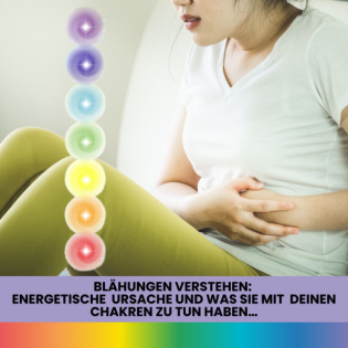 #145: Blähungen verstehen: Energetische Ursache und was sie mit deinen Chakren zu tun haben…