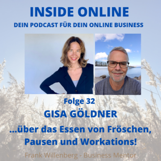Gisa Göldner - ...über Frösche essen, Pausen und Workations!