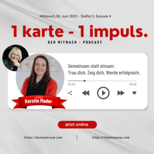 Gemeinsam statt einsam: Trau dich. Zeig dich. Werde erfolgreich.