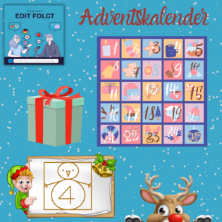 Türchen 4 des Edit Folgt Adventskalender 2024