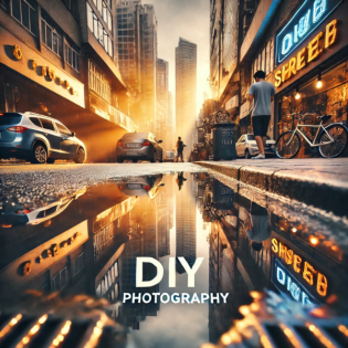 Straßenfotografie mit kreativen Perspektiven für DIY Fotografie. Kreative DIY-Fotografie – Zuhause, in der Stadt und in der Natur