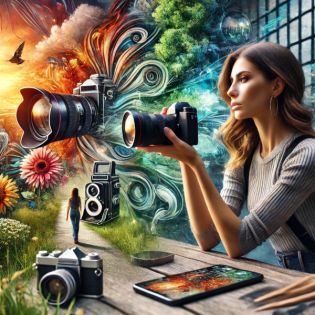 Kreativ Fotografieren und Filmen mit Smartphone und Kamera: Transformation durch visuelle Kunst