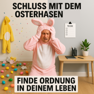 Schluss mit dem Osterhasenspiel – Finde Ordnung in deinem Leben