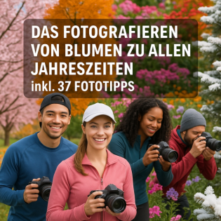 Das Fotografieren von Blumen zu allen Jahreszeiten