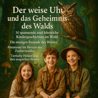 Der weise Uhu und das Geheimnis des Walds. 30 Spannende und lehrreiche Kindergeschichten im Wald. Die mutigen Freunde des Waldes. Abenteuer im Herzen des Zauberwaldes.