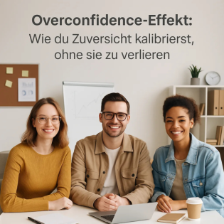 Overconfidence-Effekt: Wie du Zuversicht kalibrierst, ohne sie zu verlieren