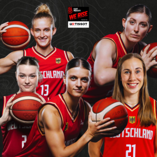 WE RISE #1-5: Svenja Brunckhorst, Leonie Fiebich, Luisa Geiselsöder, Alex Wilke und Lina Sontag … presented by #TISSOT
