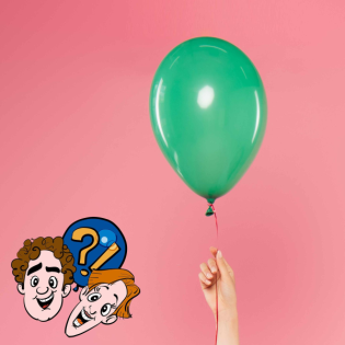 Kann man die Flugbahn eines Luftballons vorhersagen, wenn man ihn loslässt?