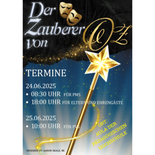 536 Ein Musical wächst – Der Zauberer von Oz an unserer Schule