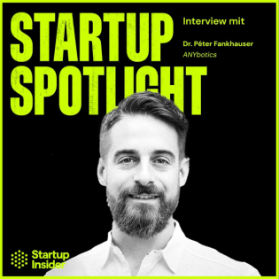 ANYbotics sichert insgesamt 150 Mio. US-Dollar für industrielle Inspektionsroboter – Dr. Péter Fankhauser (ANYbotics)