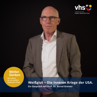 Weißglut – Die inneren Kriege der USA. Ein Gespräch mit Prof. Dr. Bernd Greiner.