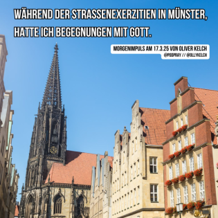 Gott ist dort zu finden, wo Liebe und Menschlichkeit gelebt werden. (17.3.2025)