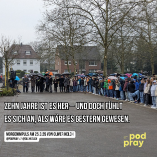 Erinnern und Hoffen - 10 Jahre Germanwings Absturz (25.3.2025)