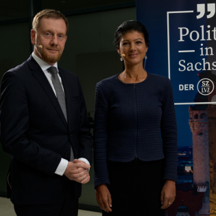 Kretschmer trifft Wagenknecht – das Streitgespräch