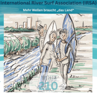 210 – International River Surf Association (IRSA) – Mehr Wellen braucht „das Land“