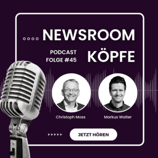 Newsroom-Köpfe #45 mit Markus Walter: Neues Berufsbild Generative Engine Optimisation (GEO)