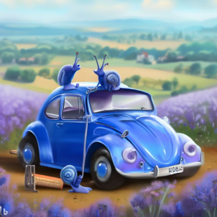 S02E15 blaue Schnecke - les escargots bleu