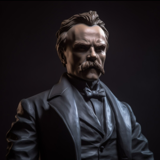 Friedrich Nietzsche, (1844-1900), German philosopher