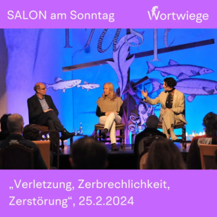 Verletzung Zerbrechlichkeit Zerstörung mit Helga Klug (Psychoanalytikerin) und Wolfgang Müller-Funk (Kulturphilosoph)