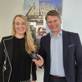 Michaela Hutzler, immer da, wenn jemand Hilfe braucht. Im Gespräch über Corona und Pfarrei St. Josef mit Benjamin Zeitler.