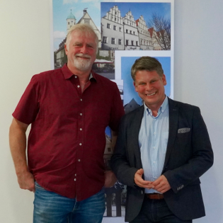 Heiner Vierling, Landwirt, Landschaftsbauer und Stadtrat bei Benjamin Zeitler